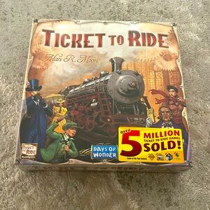 Ticket to ride board game sealed
